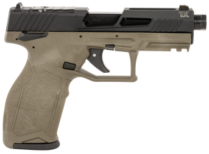 Taurus 12TX22P141O TX22 T.O.R.O Gen 2 Full Size Frame 22 LR 16+1/22+1 4.10" Threaded Barrel, Optic Ready/Serrated Slide, Polymer Frame w/Picatinny Rail, Right Hand                                     