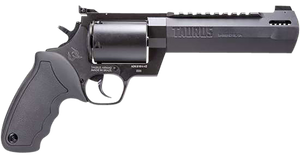 Taurus 2500061RH Raging Hunter Large Frame 500 S&W Mag 5rd 6.75" Black Ported/Target Crown Barrel, Matte Black Oxide Cylinder, Black Steel Frame Black Rubber Grip Taurus 2500061RH Raging Hunter Large Frame 500 S&W Mag 5rd 6.75" Black Ported/Target Crown Barrel, Matte Black Oxide Cylinder, Black Steel Frame Black Rubber Grip