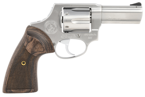 Taurus 2856EX39CH 856 Executive Grade 38 Special +P Caliber with 3" Barrel, 6rd Capacity Cylinder, Overall Polished Satin Stainless Steel Finish & Altamont Wood Grip                                   