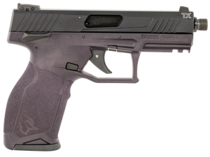 Taurus 1TX22141P10 TX22  Full Size Frame 22 LR 10+1 4" Matte Black Hard Coat Anodized Purple Wine                                                                                                       