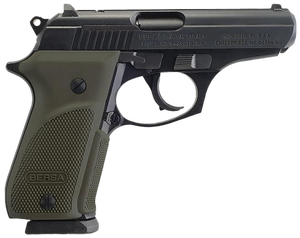Bersa T380PMC Thunder Combat Sub-Compact Frame 380 ACP 15+1, 3.50" Black Steel Barrel, Matte Black Serrated Steel Slide & Aluminum Frame w/Beavertail, Olive Wrap-Around Grip Bersa T380PMC Thunder Combat Sub-Compact Frame 380 ACP 15+1, 3.50" Black Steel Barrel, Matte Black Serrated Steel Slide & Aluminum Frame w/Beavertail, Olive Wrap-Around Grip