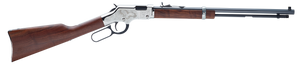Henry H004SE2 Golden Boy Silver Eagle 2nd Edition Lever Action 22 Short,Long,LR 16 LR/21 Short 20" Octagon Barrel Nickel Plated American Walnut Right Hand Henry H004SE2 Golden Boy Silver Eagle 2nd Edition Lever Action 22 Short,Long,LR 16 LR/21 Short 20" Octagon Barrel Nickel Plated American Walnut Right Hand