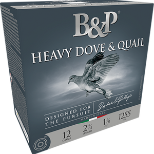 B&p Ammunition 410BD8 Heavy Dove & Quail  410Gauge 2.50" 1/2oz 8Shot 25 Per Box/10 Case                                                                                                                 