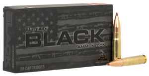 Hornady 80862 Black  300 Blackout 110 gr NTX 20 Per Box/ 10 Case                                                                                                                                         Hornady 80862 Black  300 Blackout 110 gr NTX 20 Per Box/ 10 Case