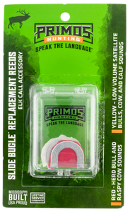 Primos PS932MC Slide Bugle Replacement Diaphragm Red/Yellow 2 Per Pkg                                                                                                                                   