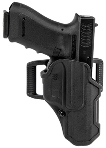 Blackhawk 410757BKR T-Series L2C Non-Light Bearing OWB Black Polymer Belt Slide Fits S&W M&P/SD/Taurus PT 24/7 Pro Right Hand                                                                           