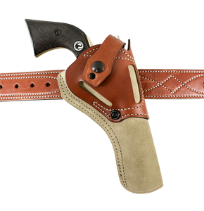 DeSantis Gunhide 189NJ3UZ0 Wild Hog  OWB Natural Leather Belt Fits Heritage Rough Rider 6.50 Ambidextrous                                                                                               