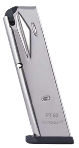 Mec-Gar PT9215N Taurus PT92/99  15rd 9mm Compatible w/ Taurus PT92/99 Nickel                                                                                                                            