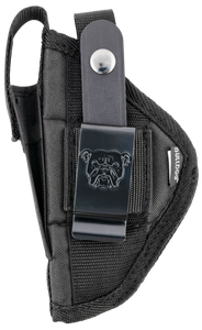 Bulldog FSN3 Extreme OWB Black Nylon Belt Loop/Clip Compatible w/Taurus Millennium Fits 2.50-3.75" Barrel Ambidextrous Bulldog FSN3 Extreme OWB Black Nylon Belt Loop/Clip Compatible w/Taurus Millennium Fits 2.50-3.75" Barrel Ambidextrous