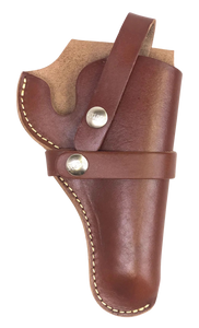 Hunter Company 1170 Belt  OWB Size 11 Chestnut Tan Leather Belt Loop Fits Taurus Judge/Public Defender Fits 2-3" Barrel Right Hand Compatible w/ Hunter Buscadero/Straight Cartridge Belts              