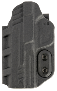 DeSantis Gunhide 137KJ1RZ0 Slim-Tuk  IWB Black Kydex Belt Clip Fits S&W M&P 9 Shield EZ Belt 1.75" Wide Ambidextrous                                                                                    