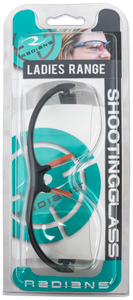 Radians WS6810CS Ladies Range Eyewear Women Clear Lens Gray with Coral Accents Frame Radians WS6810CS Ladies Range Eyewear Women Clear Lens Gray with Coral Accents Frame
