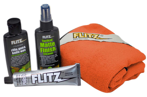 Flitz KG41501 Gun & Knife Care Kit Includes Cleaner/ Cloth/ Polish/ Wax Flitz KG41501 Gun & Knife Care Kit Includes Cleaner/ Cloth/ Polish/ Wax