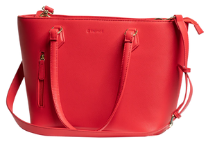 Tactica TT-PR-M1816-RD Contemporary Conceal Carry Purse Red Shoulder Ambidextrous Hand                                                                                                                  