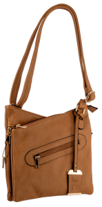 Bulldog BDP032 Cross Body Purse w/Holster Tan Leather for Small Autos & Revolvers Ambidextrous Hand                                                                                                      Bulldog BDP032 Cross Body Purse w/Holster Tan Leather for Small Autos & Revolvers Ambidextrous Hand