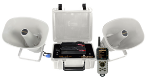 Foxpro SSCPW Super Snow-Crow Pro  Attracts Crow/Predator/Snow Goose Features TX1000 Transmitter White ABS Polymer                                                                                       