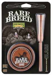 Primos PS2903 Rare Breed  Friction Call Attracts Turkeys Natural Glass/Wood                                                                                                                             