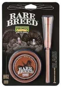 Primos PS2903 Rare Breed  Friction Call Attracts Turkeys Natural Glass/Wood                                                                                                                             