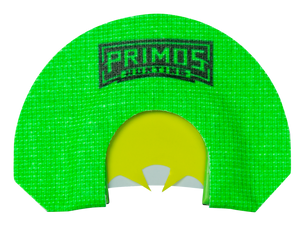 Primos PS1265 The Veronica  Diaphragm Call Triple Reed Turkey Hen Sounds Green Plastic Spur Cut                                                                                                         