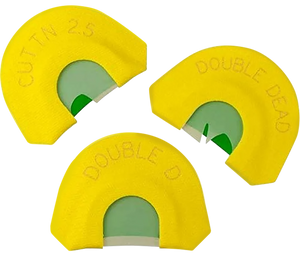 HS Strut 05933 Ultimate Starter Pack  Diaphragm Call Attracts Turkeys Yellow 3 Per Pkg                                                                                                                  