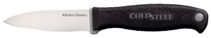 Cold Steel CS59KSPZ Kitchen Classics Paring 3" Fixed Plain Cryo 4116 SS Blade/4" Black Kray-Ex Handle                                                                                                    Cold Steel CS59KSPZ Kitchen Classics Paring 3" Fixed Plain Cryo 4116 SS Blade/4" Black Kray-Ex Handle