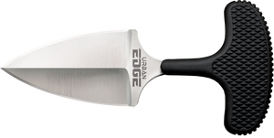 Cold Steel CS43XL Urban Edge  2.50" Fixed Plain Stone Washed Japanese AUS-8A SS Blade/Black Kray-Ex Handle                                                                                               Cold Steel CS43XL Urban Edge  2.50" Fixed Plain Stone Washed Japanese AUS-8A SS Blade/Black Kray-Ex Handle