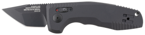 S.O.G SOG-15-38-14 SOG-TAC Auto Compact *CA 1.96" Folding Tanto Plain Black TiNi Cryo D2 Steel Blade Black Micro-Textured Anodized Aluminum Handle Includes Pocket Clip                                 