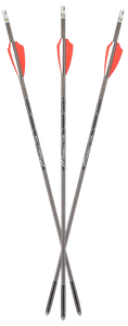 Axe Crossbows AX10002 AX405  Black/Red/White 17.50" 3 Pack                                                                                                                                              
