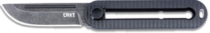 CRKT 4800 KatanaX  EDC 2.01" Plain Black D2 Steel Blade, Black Grivory Handle                                                                                                                           