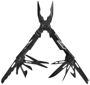 S.O.G SOG-PP1002-C PowerPint  Black Hardcoat Anodized Stainless Steel 5.10" Long Features 5Cr15MoV Stainless Steel                                                                                      