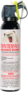 Sabre FBAD10 Frontiersman Bear Spray w/Chest Holster Black Effective 30 ft 9.20 oz Repels Bears Sabre FBAD10 Frontiersman Bear Spray w/Chest Holster Black Effective 30 ft 9.20 oz Repels Bears