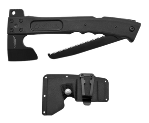 Camillus 19142 Camtrax 3-in-1 2.75" Titanium Coated Stainless Steel Blade 12"                                                                                                                           