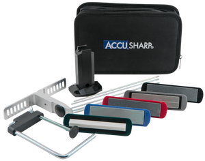 AccuSharp 059C 5-Stone Precision Set Extra Coarse/Coarse/Medium/Fine/ Ultra-Fine Diamond, Alumina, Ceramic Sharpener Multi Color                                                                         AccuSharp 059C 5-Stone Precision Set Extra Coarse/Coarse/Medium/Fine/ Ultra-Fine Diamond, Alumina, Ceramic Sharpener Multi Color