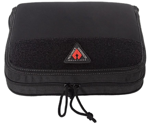 Advance Warrior Solutions SPC10 Single Pistol Case  10" Long Black Durable Soft Fabric Compatible w/ Most Standard Sized Pistols                                                                        