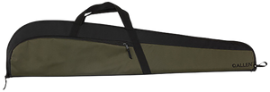 Allen 69346 Powell Rifle Case 46" Green w/Black Trim 600D Polyester, Foam Padding, Large Accessory Pocket & Lockable Zippers Allen 69346 Powell Rifle Case 46" Green w/Black Trim 600D Polyester, Foam Padding, Large Accessory Pocket & Lockable Zippers