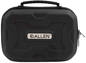 Allen 829 EXO Handgun Case Black Polymer, Molded Carry Handle, Egg Crate Foam & Lockable Zippers 9" x 6.25" Interior Dimensions Allen 829 EXO Handgun Case Black Polymer, Molded Carry Handle, Egg Crate Foam & Lockable Zippers 9" x 6.25" Interior Dimensions