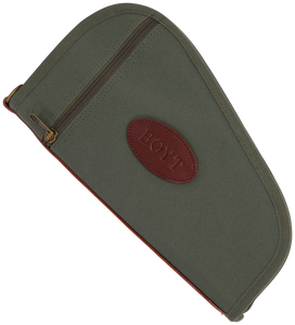 Boyt Harness PP41OD Heart-Shaped Pistol Case OD Green Canvas Holds Handgun                                                                                                                              