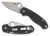 Spyderco C223GP Para 3  2.95" Folding Clip Point Plain Satin CPM S45VN SS Blade/ Black G10 Handle Includes Pocket Clip                                                                                  