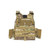 GUARD DOG BODY ARMOR TRACKR PRO PLATE CARRIER W/ FRONT PLACARD CAMO ADJUSTABLE