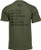 Glock Caliber Tee Military Green Ringspun Cotton Short Sleeve