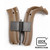 GLOCK Backstrap Replacement Kit for 19/23 Full Size Pistol GEN 4 Flat Dark Earth
