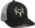 Bone Collector Logo Grey and Black Snapback Hat Cap