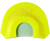 HS Strut 05905 Double D Double Reed Diaphragm Call Double Reed Turkey Hen Sounds Attracts Turkeys Yellow                                                                                                