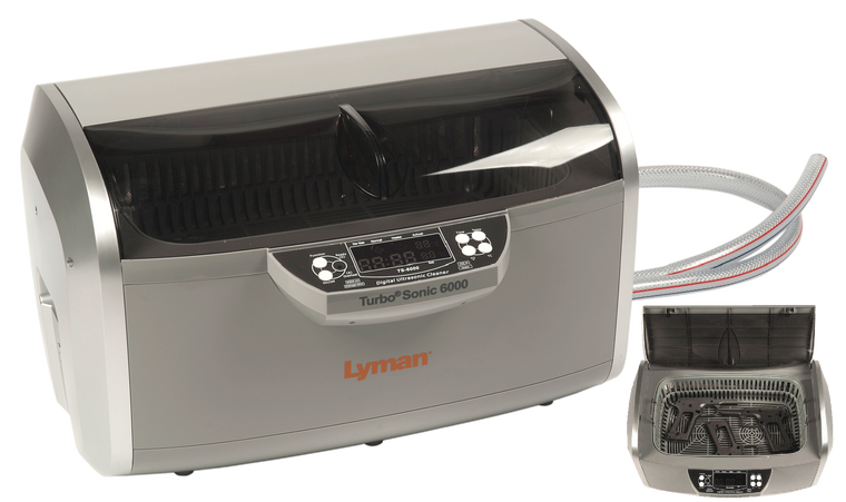 Lyman 7631725 Ultrasonic Case Cleaner Turbo Sonic 6000 Multi-Caliber                                                                                                                                    