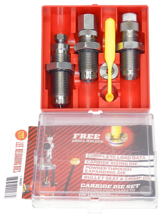 Lee Precision 90344 Carbide 3-Die Set 460 S&W Mag                                                                                                                                                       