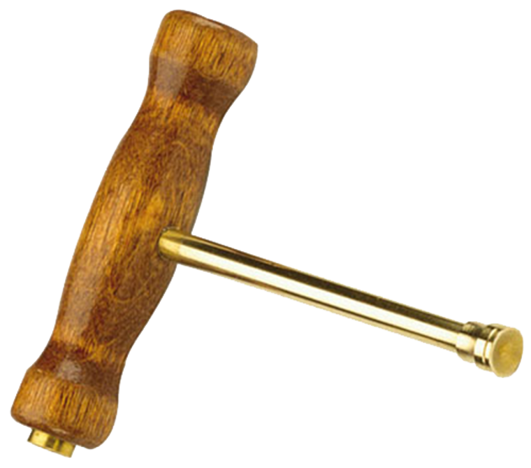 Traditions A1206 T-Handle Ball/Bullet Starter Multi Caliber Wood w Brass Rod                                                                                                                            