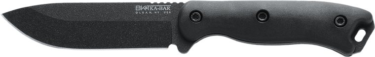 Ka-Bar BK16 Becker  4.38" Fixed Drop Point Plain Black 1095 Cro-Van Blade, Black Ultramid Handle, Includes Sheath                                                                                       
