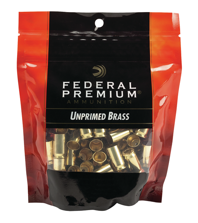 Federal PH9UPB100 Gold Medal Premium 9mmLuger Handgun Brass 100/Bag                                                                                                                                     