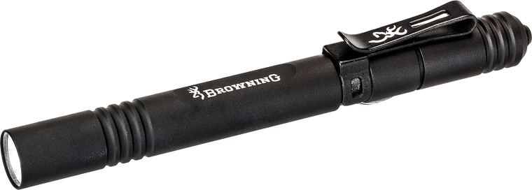 Browning 3712123 Microblast 2 AAA Pen Light  Black 60 Lumens White LED                                                                                                                                  