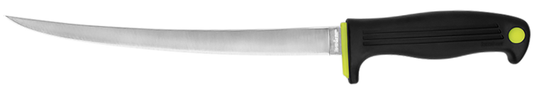 Kershaw 1259X Clearwater  9" Fixed Fillet Plain Satin 420J2 SS Blade Black Co-polymer Handle Includes Sheath                                                                                            